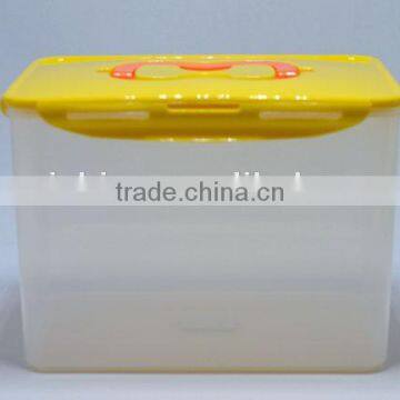 plastic storage canister with handle