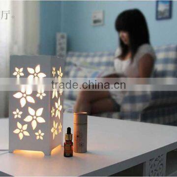 High-grade Hollow Carved Lamp Household Carved Aromatherapy Decorate Table Lamp Essential Oil Table Lamp photo-3