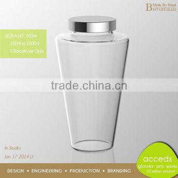 Candy Jar Factory Manufacture High Quality Glass Juice Jar