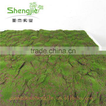 SJLJ013310 Cheap Artificial Moss Mat / Plastic Moss for Decoration photo-2