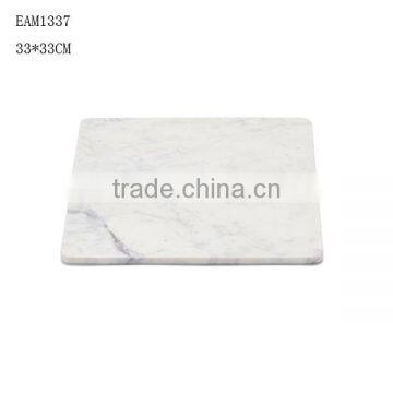 Natural Stone Table Tea Plate Marble Coaster photo-5