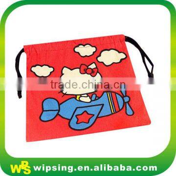 Custom Design Full Printing Cotton Drawstring Bag photo-5