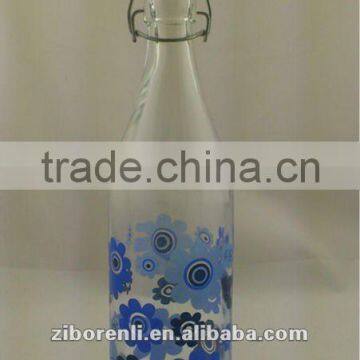 Popular Drinking Water Bottle Glass Transparent Wholesale Glass Juice Bottle photo-4