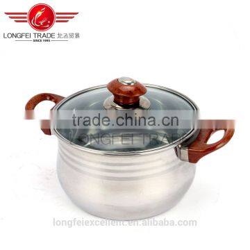 Heat Insulation Handle Stainless Steel Soup Pot Set/cooking Pot/camping Pot photo-2