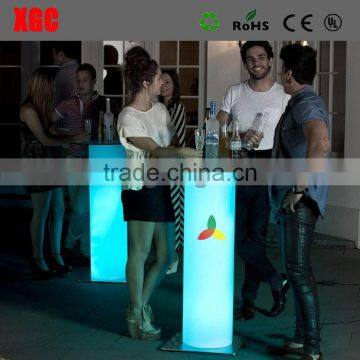 Bar chairs with led lighting for club and round bar chair GF305