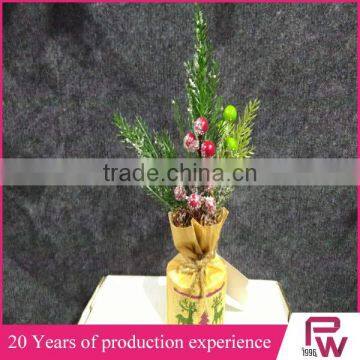 China Factory Supply Crafts Decorations 5 Inch Christmas Tree for Christmas Market photo-3