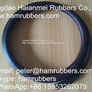 flexible black welding rubber acetylene hose with red strip