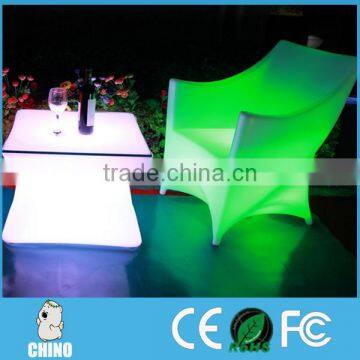 PE Plastic IP54 Lighted Remote Control Table for Leisure Room photo-3