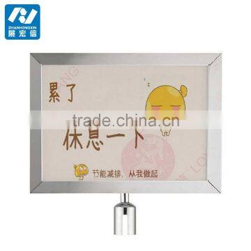Stanchion Post Signage Holder in China photo-3