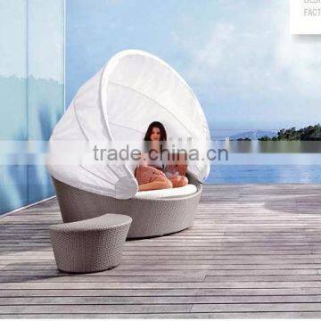 Hot Sale! Rattan Bed With Footstool AY1111