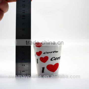 OEM High Quality Custom I Love Corfu Souvenir Ceramic Cup for Sale photo-5