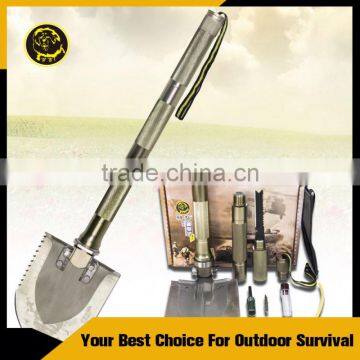 Best Sells Garden Tool Multifunction Folding Portable Shovel