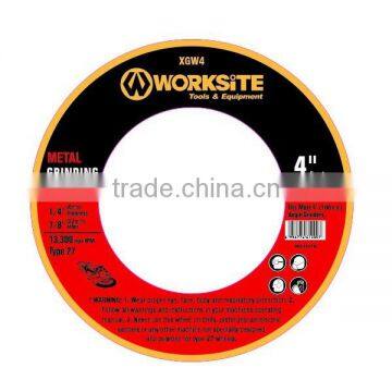 XGW4 Worksite Brand Accessories 100mm Grinding Wheel Disc photo-2