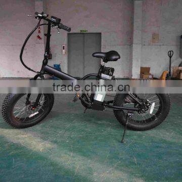 20inch With CE Certificate Foldable Fat Tire Brushless Hub Motor Electric Folding Bike photo-4