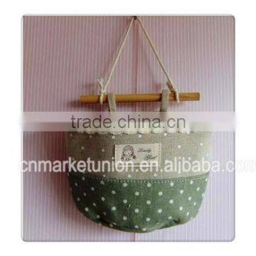 Hemp Cloth Storage Bags/series Junk Hanging Bag/key Storage Door Behind the Wall Nightstand Multifunctional Storage Bag photo-4