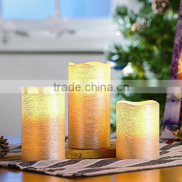 Battery Powered S/3 Flameless LED Christmas Candles