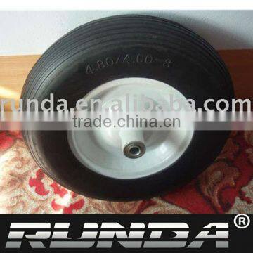 hard quality and weight enough PU foam wheel 4.00-8