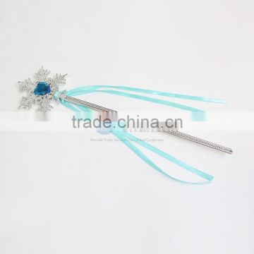 heart diamond fairy wand with ribbon