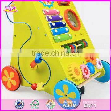 2017 New Product Preschool Wooden Baby Activity Center W16E072 photo-3