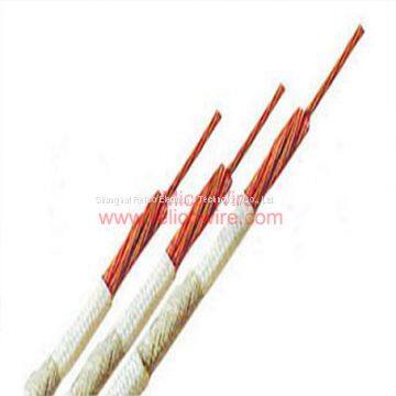 Mica tap wrapped wire