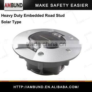 Heavy Duty Embedded Cat Eye LED Flashing Road Stud - Solar and Cable Type photo-2