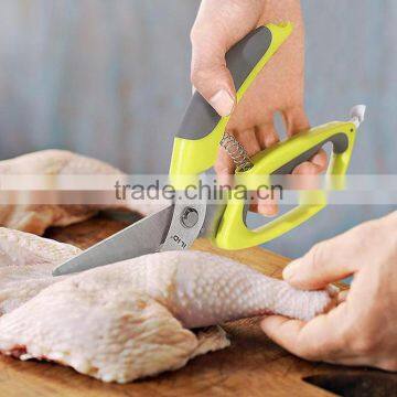 Household Appliance Rubber Handle Kitchen Scissors Lift photo-3