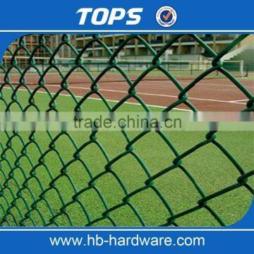 plastic chain link fence(diamond wire mesh)