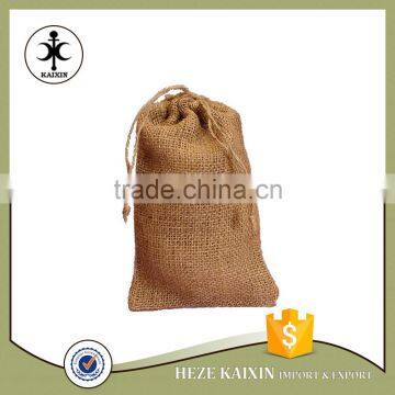 Stylish Burlap Sack Bag With Cotton Rope Drawstring photo-2