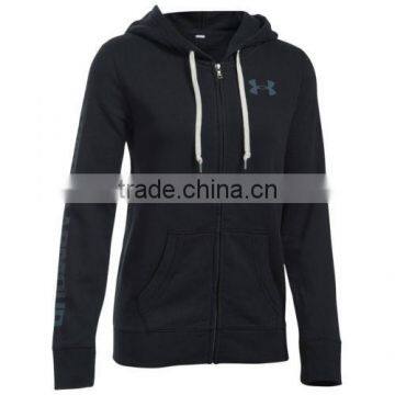 Custom women hoodie ladies fleece top