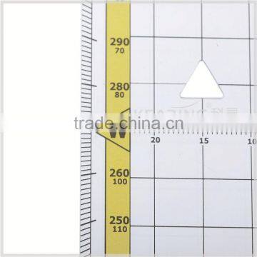 Transponder Codes Square Protractor Set,measure a Distance Square Set, Black Color Printing#KPP-6 photo-2