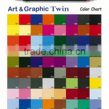 JAPAN ZIG ART & GRAPHIC TWIN TIP BRUSH MARKER PEN photo-6