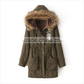 GZY New Style Women's Long Coat, Korea Women Winter Coat 2017 photo-5