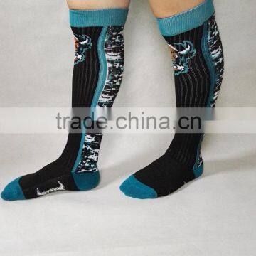 Custom Wholesale Knee High Football Soccer Socks photo-2