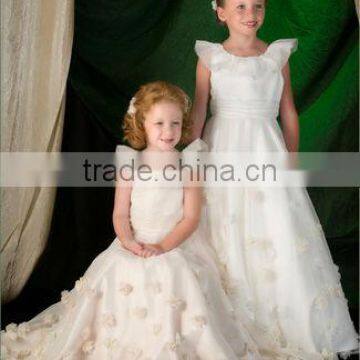 chiffon 2011 flower girl dress