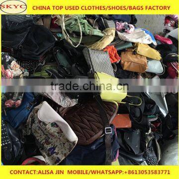 Africa Buyers Looking Second Hand Bags Warehouse China Women Big Bags, Leather Handbags for Men, Children Used School Bags photo-4