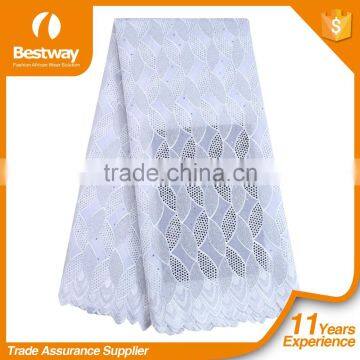 Newest Arrival Swiss Voile Lace Dress Making Lace Fabric photo-6