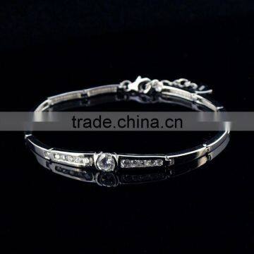 bracelets jewelry rhodium plated silver bracelets