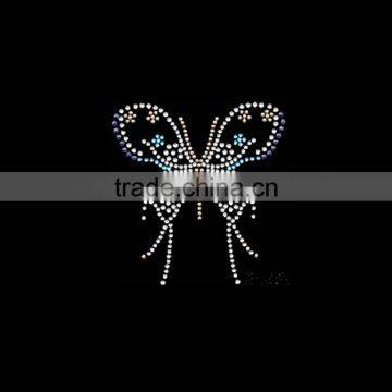 Clothing Decoration Butterfly Texans Hot Fix Rhinestone Transfer Designs photo-3