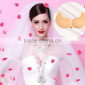 strapless front hook boobs moulded bra