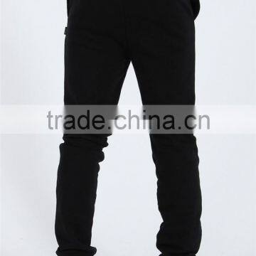 Cheap Casual Trousers Mens Knitted Black Pants Trousers Fabric photo-3