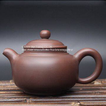 Antique Qinzhou Ceramic Pot Clay Handmade Teapot Kungfu Nixing Pots 180cc