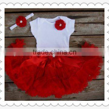 Baby Girls First Birthday Outfit Boutique Bulk Wholesale Kids Trendy Tutu Skirt/dress Clothing Set photo-2