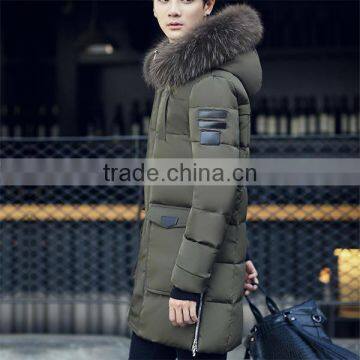 2016New Fashion Outdoor Medium Style Hoods Thick Man Winter Jacket photo-5