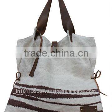 Jute Leather Tote photo-2