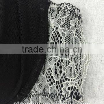 Beautiful Lace and Cute Red Bow Black Sexy Ladies Bra Panty Set photo-4