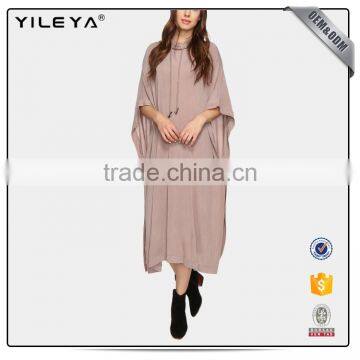 New Arrival Oversized Women Pullover Hoodie With Crochet Detail photo-4