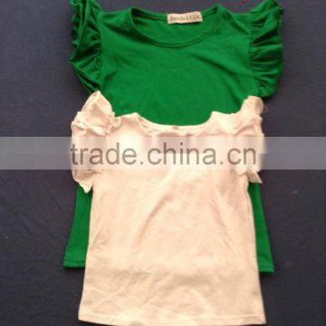 100% Cotton Baby Shirt With Bubble Sleeve QL-6 photo-5