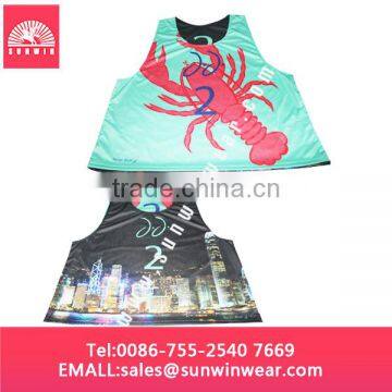 Reversible Lacrosse Mesh Pinnies,lacrosse Pinnies