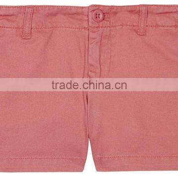 High Quality Solid Colored Belt Loop Boys Denim Shorts Made of Twill photo-4