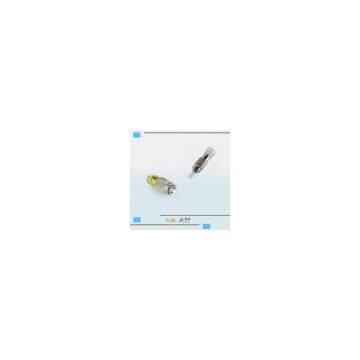 LC uniboot duplex connector